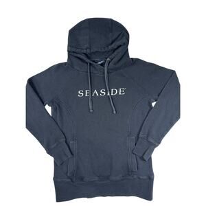 Charles River Seaside Hoodie Womens XS Navy Pullover Hooded Sweatshirt